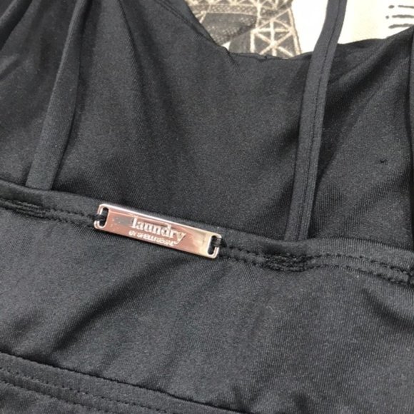 Laundry By Shelli Segal Patterned Strappy Tankini - Picture 9 of 9